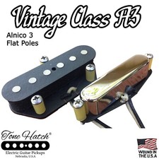 Tone Hatch Handwound Vintage Class A3 Telecaster Pickups Set, Made 2 Order picture