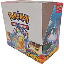 Pokemon TCG Scarlet & Violet Surging Sparks Empty Booster Box No Packs picture
