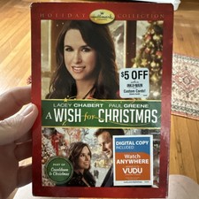 A Wish for Christmas (DVD) Lacey Chabert RARE Hallmark Holiday - SHIPS FREE picture