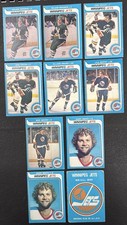 1979-80 O-Pee-Chee OPC Hockey - Lot Of 10 Cards - Winnipeg Jets picture
