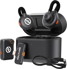 Hollyland Lark M2S Combo (Camera/USB-C/Lightning) Wireless Lavalier Microphone picture