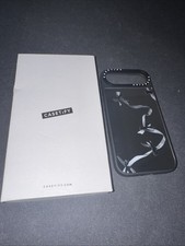 Casetify iPhone Air Metallic Glaze Mirror Case Black Organza Ribbons  picture