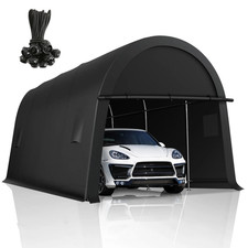Heavy Duty Carport 10x20ft Outdoor Storage Shed Portable  Garden Garage Canopy picture