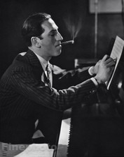 1927/63 Vintage EDWARD STEICHEN Composer GEORGE GERSHWIN Pianist Music Photo Art picture