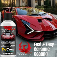 CERAMIC CAR COATING 5 YEAR SCRATCH RESISTANT SUPER HIGH GLOSS DIAMOND SHINE- KIT picture