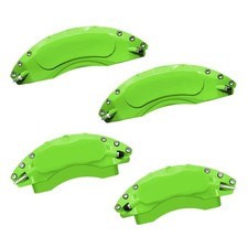 Green Aluminum Caliper Covers for Mustang GT GT Premium 2024 2026 Front Rear picture
