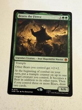 Beorn the Fierce 119 Mythic The Hobbit Magic: The Gathering Near Mint picture