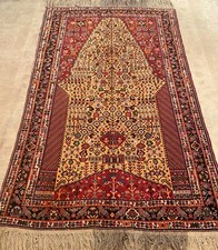 # 13139 Semi-Antique Fine Qashqaei Oriental Rug picture