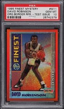 1995-96 Topps Finest  #M11 David Robinson PSA 10 picture
