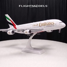 Airbus A380 Emirates Diecast Model Plane 20cm Display Aircraft picture