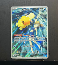 The Pokémon Company Misty's Psyduck 193/182 Sv10 IR Holo Eng HP70 Full Art picture