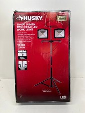 Husky 10,000-Lumen Twin-Head LED Work Light New picture