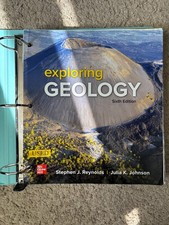 Exploring Geology Sixth Edition Loose-leaf textbook by McGraw Hill picture
