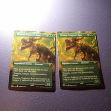 2x Near Mint x 1 Thrasta, Tempest's Roar - Borderless Modern Horizons 2 Variants picture