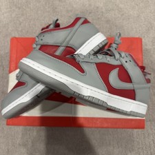 Nike Dunk Low CO.JP 'Ultraman' Grey Silver Red White FQ6965-600 Mens Size 9.5 picture