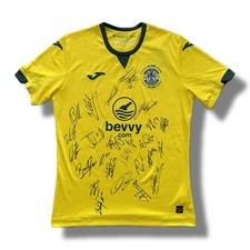 Signed HIBERNIAN FC / Hibs 2025/26 Football Away Shirt - COA & Photo Proof picture
