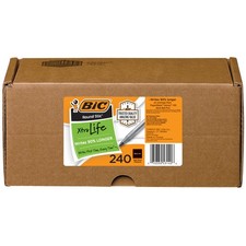 BIC Round Stic Xtra Life Black Ballpoint Pens, Medium Point (1.0mm), 240-Count picture