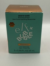 e.l.f. BUBBLE Drop N' Dunk Bronzing Drops Hydrating Moist Pure Gold VIRAL HTF picture
