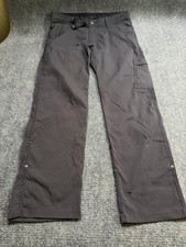 PrAna Pants Mens 34x32 Gray Hiking Adjustable Waist Belted Outdoor picture