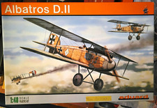Eduard 1/48 Albatros D.II Airplane Kit Unassembled Plastic Model, Airplane picture
