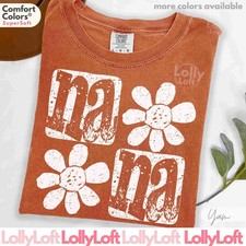 Soft Floral Nana Cute Comfort Tee picture