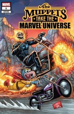 MUPPETS TAKE THE MARVEL UNIVERSE #1- 1:25 RON LIM  VARIANT picture
