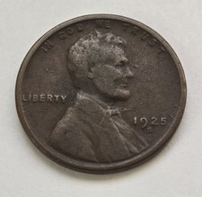1925-S Lincoln Wheat Cent 1c - 