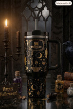 Limited 2026 Stanley Halloween Quencher® H2.0 Flowstate™ Tumbler |40 OZ BlkMagic picture