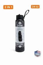 TYLT Bottle 2.0 24oz Bluetooth Speaker Water Bottle 2-in-1 Portable picture