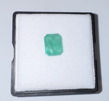 Natural Emerald Emerald Cut Green Loose Gemstone Colombia 1 Pc 2.23ct ICCEMLAB picture