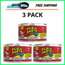 Flex Paste Super Thick Rubber Paste Sealant, 8.75 fl oz, White, 3 Pack picture