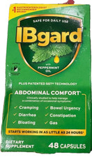 IBgard for Irritable Bowel Syndrome 48 Capsules Expires2027++ IB Gard NEW SHIP picture