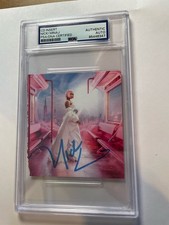 Nicki Minaj Signed Autographed CD Art Card PSA DNA Slabbed picture
