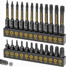 Juego De Puntas Torx, 24 Piezas Juego De Puntas De Estrella De Seguridad Y Re picture