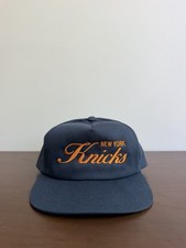 New York Knicks Vintage Inspired Adjustable Snapback Hat Cap OS Blue Orange picture