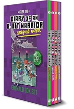 Diary of an 8-Bit Warrior Graphic Novel Emerald Box Set Paperback New picture