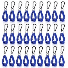 30 PCS Blue Glove Clips for Work Glove Holders, Safety Clip Glove Keeper, Glo... picture
