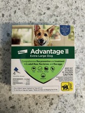 Advantage II for Extra Large Dogs over 55 Lbs - 4 Pack (4 Month Supply) picture