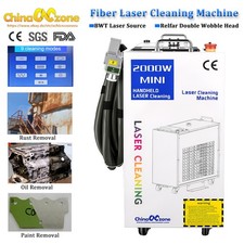 1500W 2000W 3000W Fiber Laser Cleaning Machine Metal Rust Oil Paint Remove IN EU picture