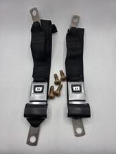 2 Vintage American Safety Seat Belt Assembly 379429  picture