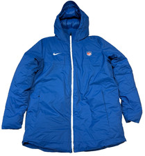 Player Issued Football The Shield Nike Blue Men's Size Large Down Jacket picture