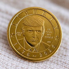 DONALD TRUMP 1776~2026 Presidential $1 Coin — PRIVY MARK picture