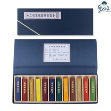 YULART Korean Minhwa Bongchae Seokchae Traditional Oriental Art Paint 12 Colors picture