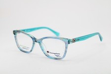 NEW CHAMPION LITE C02 BLUE HORN GLOW IN THE DARK AUTHENTIC EYEGLASSES 47-16 picture