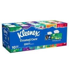 Kleenex Trusted Care Facial Tissue, 2-ply, 230-count, 10 pack X  picture