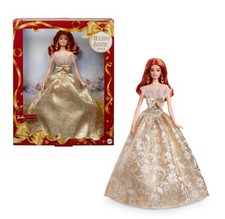 Barbie Signature 2025 Holiday Barbie Fashion Doll, Seasonal Collector, Red Hair  picture