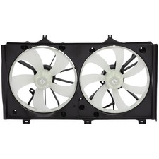 Radiator Condenser Cooling Fan Assembly For 2007-11 Toyota Camry 2.4L 2362CC l4 picture