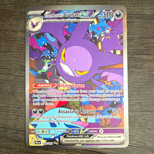 The Pokemon Company Team Rocket's Crobat ex 234/182 SV10 SIR Full Art Holo EN picture