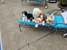 Lot Of 6 Small To Mid Sized Stuffed Animals. picture