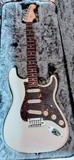 Fender American Elite Stratocaster Olympic pearl white  mfg 2005- excellent picture